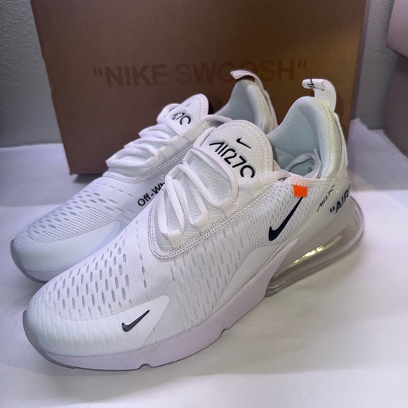 Like New Nike Off White AirMax 270 flyknit men’s size 8